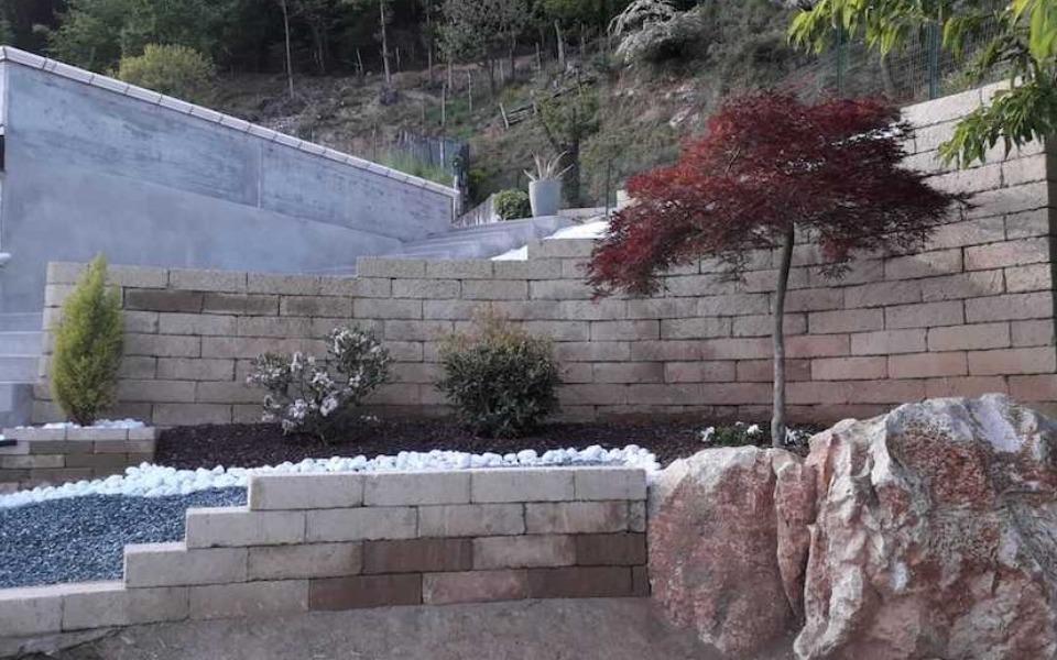 Arredo giardino villa privata