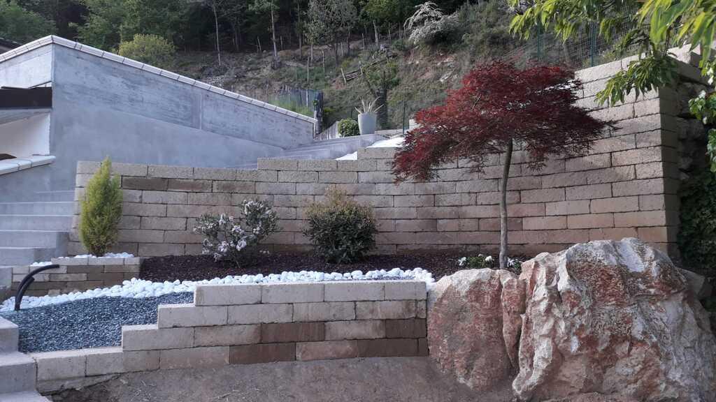 Arredo giardino villa privata